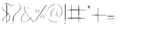 Astrophile Font OTHER CHARS