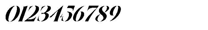 Astrovia Serif Black Italic Font OTHER CHARS