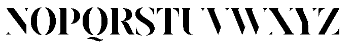 Astrovia Serif Black Font UPPERCASE