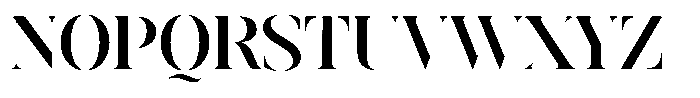 Astrovia Serif Bold Font UPPERCASE
