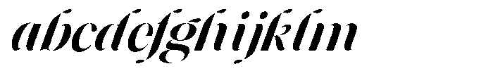 Astrovia Serif Extra Bold Italic FONT