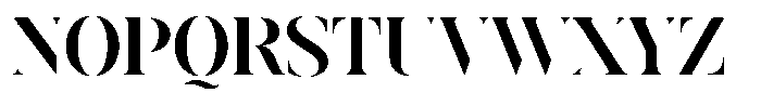 Astrovia Serif Extra Bold Font UPPERCASE