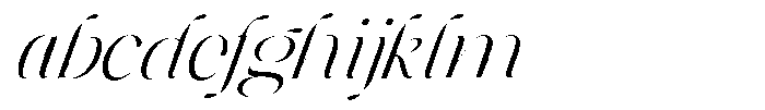 Astrovia Serif Extra Light Italic FONT