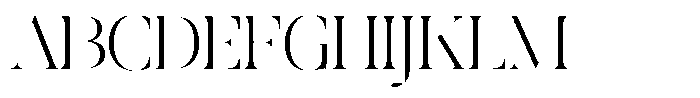 Astrovia Serif Extra Light Font UPPERCASE