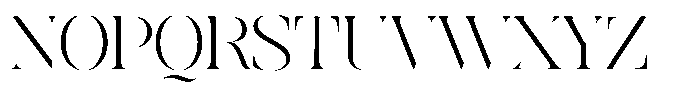 Astrovia Serif Extra Light Font UPPERCASE