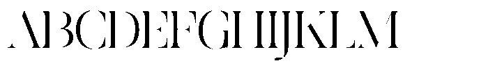 Astrovia Serif Light Font UPPERCASE