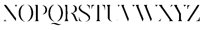 Astrovia Serif Light Font UPPERCASE