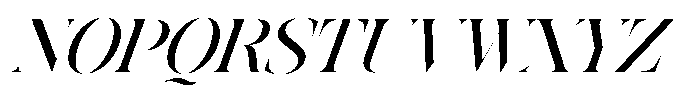 Astrovia Serif Medium Italic Font UPPERCASE