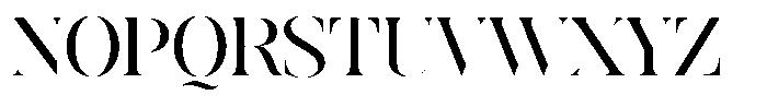 Astrovia Serif Medium Font UPPERCASE
