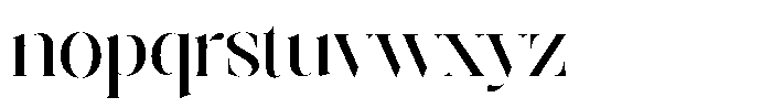 Astrovia Serif Medium Font LOWERCASE