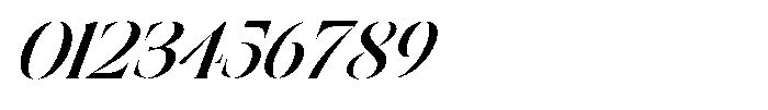 Astrovia Serif Semi Bold Italic Font OTHER CHARS