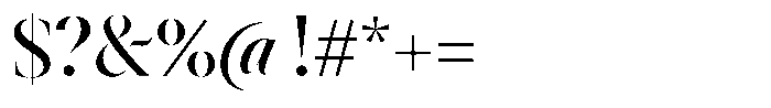 Astrovia Serif Semi Bold Font OTHER CHARS