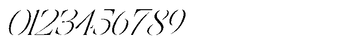 Astrovia Serif Thin Italic Font OTHER CHARS