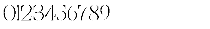 Astrovia Serif Thin Font OTHER CHARS