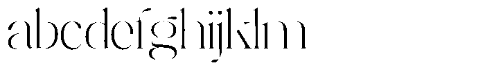 Astrovia Serif Thin FONT