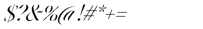 Astrovia Serif Variable Black Italic Font OTHER CHARS