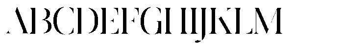 Astrovia Serif Variable Black Font UPPERCASE