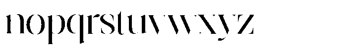 Astrovia Serif Variable Black Font LOWERCASE