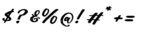 Asttelury Regular Font OTHER CHARS