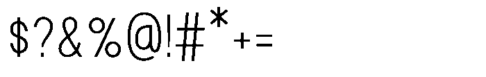 Astute Grotesque 100 Font OTHER CHARS