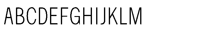 Astute Grotesque 100 Font UPPERCASE