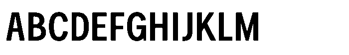 Astute Grotesque 600 Font UPPERCASE