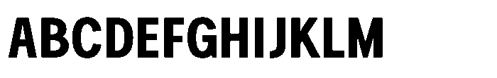 Astute Grotesque 800 Font UPPERCASE
