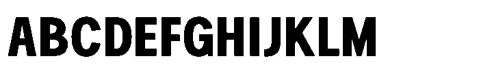 Astute Grotesque 900 Font UPPERCASE