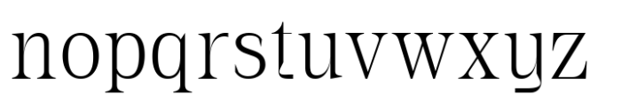 Asvata Font LOWERCASE