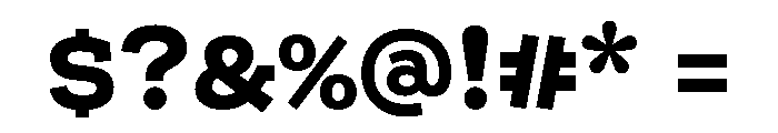 AsimonDLv3AAA Bold Font OTHER CHARS