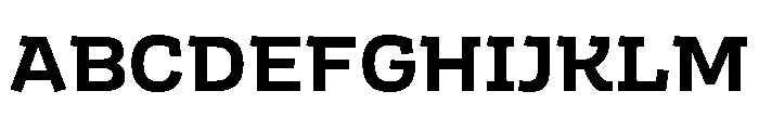 AsimonDLv3AAA DemiBold Font UPPERCASE