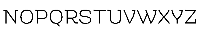 AsimonDLv3AAA Light Font UPPERCASE