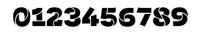 AsimonDLv3AAA Stencil Font OTHER CHARS