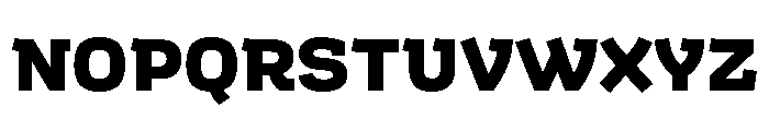 AsimonDLv3AAA UltraBold Font LOWERCASE