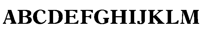 Aster DemiBold Font UPPERCASE