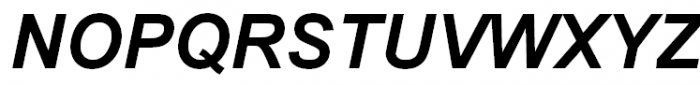 Asmik Bold Italic Font UPPERCASE