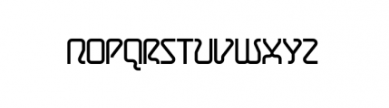 Astro Light Font UPPERCASE