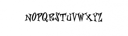 Astroboy Regular Font UPPERCASE