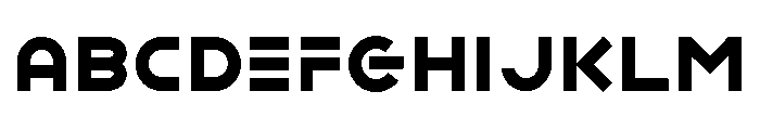 Ashtronaut Bold Font UPPERCASE