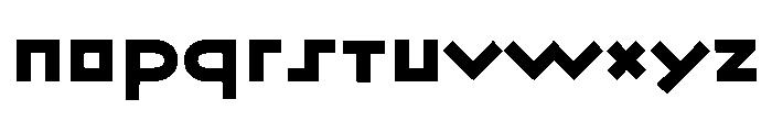 Ashtronaut Bold Font LOWERCASE