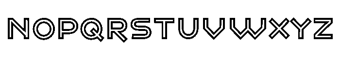 Ashtronaut Fiddy Fiddy Font UPPERCASE