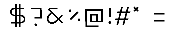 Ashtronaut Halfway Font OTHER CHARS