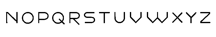 Ashtronaut Halfway Font UPPERCASE
