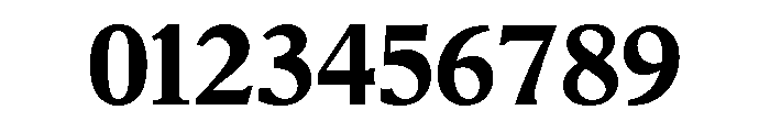 Aster Demi Bold Font OTHER CHARS