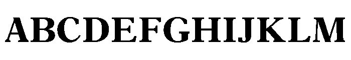 Aster Demi Bold Font UPPERCASE