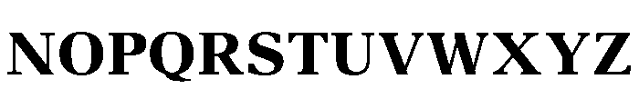 Aster Demi Bold Font UPPERCASE