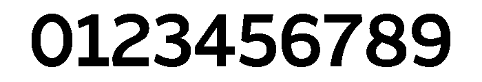 Asterisk Sans Bold Font OTHER CHARS