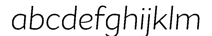Asterisk Sans Light Italic FONT