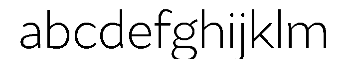 Asterisk Sans Light FONT