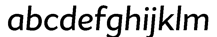 Asterisk Sans Semi Bold Italic FONT